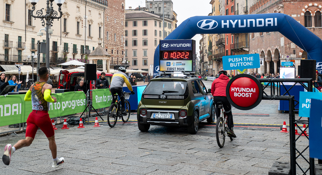 HYUNDAI ITALIA, INNOCEAN ITALY E FREE EVENT INSIEME PER “RUN TO PROGRESS”