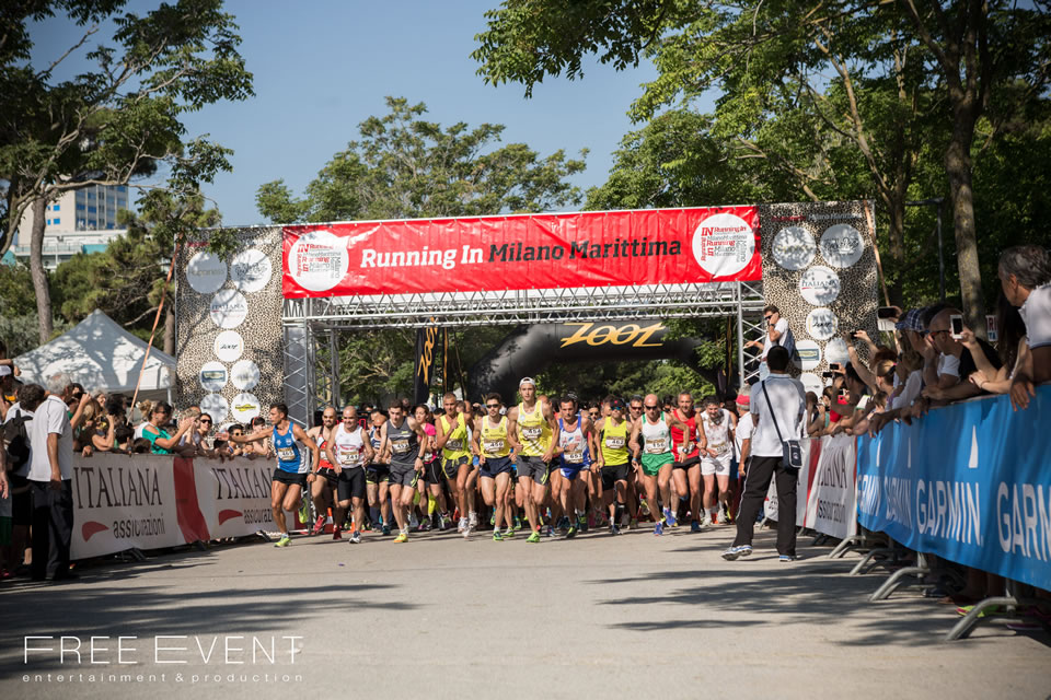 organizzazione evento sportivo running in